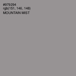 #979294 - Mountain Mist Color Image